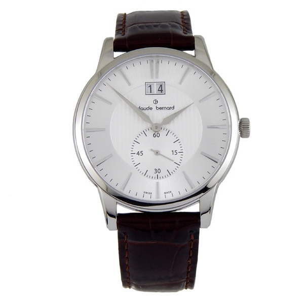 Claude Bernard Men's Classic Gents Silvertone Watch