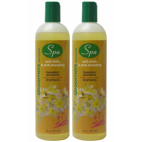 Pet Silk Groomers Spa Formula Hawaiian Plumeria Shampoo