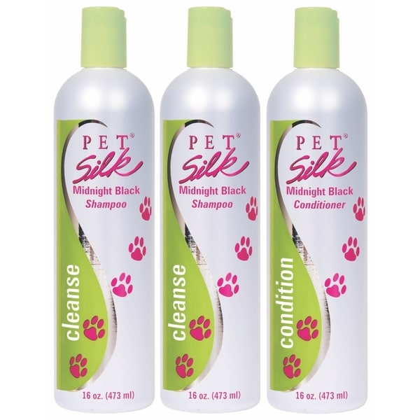 Pet Silk Midnight Black Pet Shampoo/ Conditioner