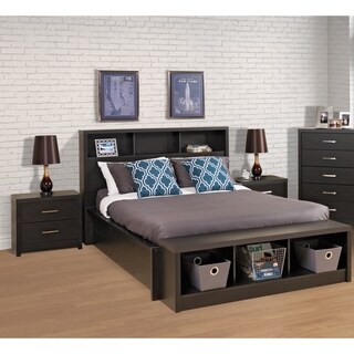 Hudson Washed Black Headboard