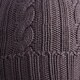 Muk Luks Men's Grey Knit Cable Cuffed Hat