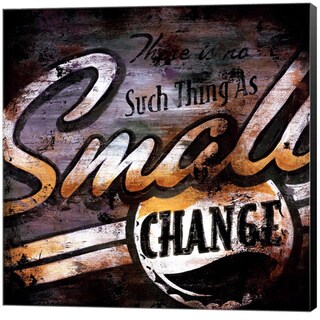 ( ._.) Rodney White 'Small Change' Canvas Art