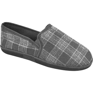 Muk Luks Men's Plaid Flannel Slippers