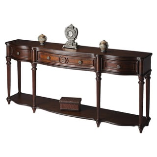 --->  Butler Plantation Cherry Console Table