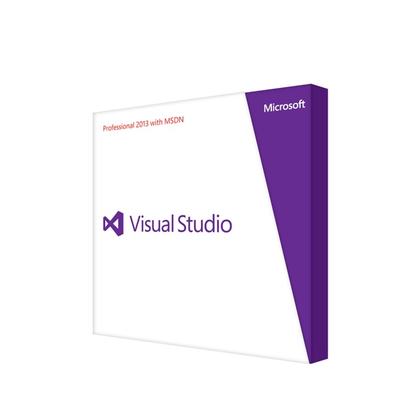 Microsoft Visual Studio 2013 Professional With MSDN - Complete Produc