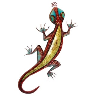 @@@ >  Handcrafted Colorful Gecko Wall Art (Philippines)