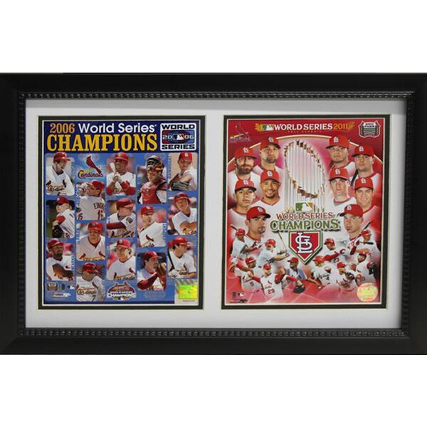 World Series Champion St. Louis Cardinals 12 x 18-inch Double Frame - 15730551 - www.lvspeedy30.com ...