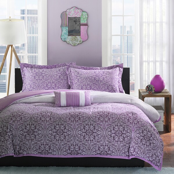 Mizone Carmen 4 Piece Comforter Set Mi Zone Teen Comforter Sets On