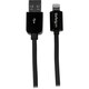 StarTech.com 15cm (6in) Short Black Apple 8-pin Lightning Connector t