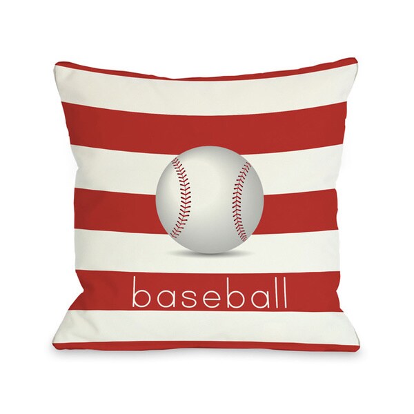 Baseball Throw Pillow