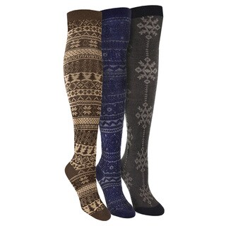 MUK LUKS 'Basic Pack' Over the Knee 3 Pair Pack-Image