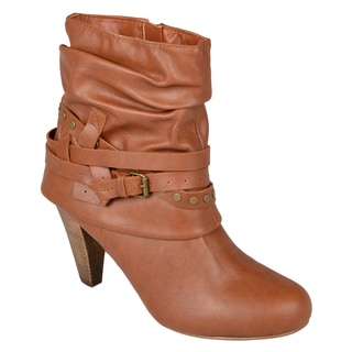 ... by Steve Madden Woman's 'Polyy' Buckle-Strap Slouch High Heel Booties