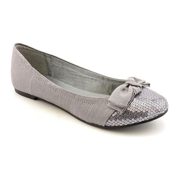 grey dress flats