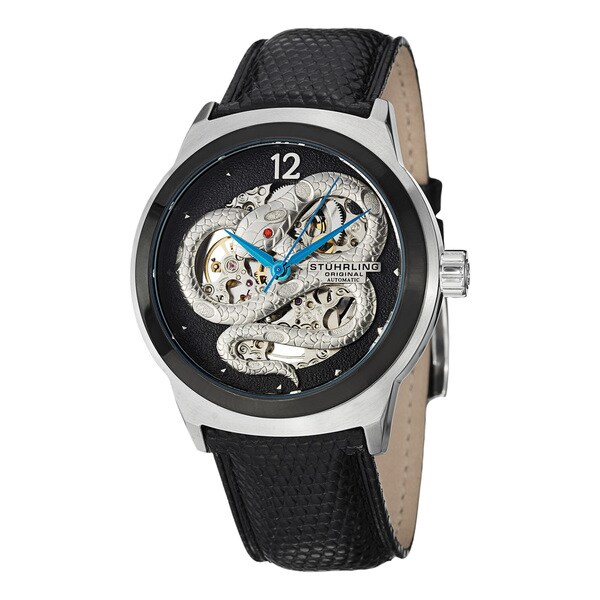 Stuhrling Original Men's Serpent Automatic Strap Watch