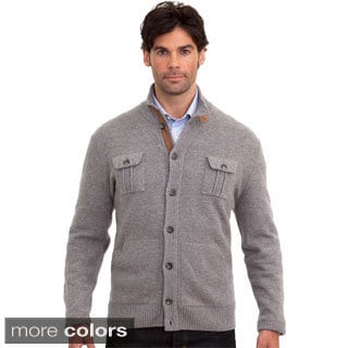 Luigi Baldo Italian Made Men's Cashmere Blend Cardigan