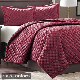 Price Aquify Madison Park Bailey 3-piece Coverlet Set
