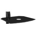 Mount-It! Single Wall Mount Shelf for DVD VCR Cable Box, PS3, XBOX, Stereo Blu-Ray Components