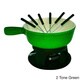 Le Cuistot Enameled 8.25-inch Cast-iron Cheese Fondue Set 