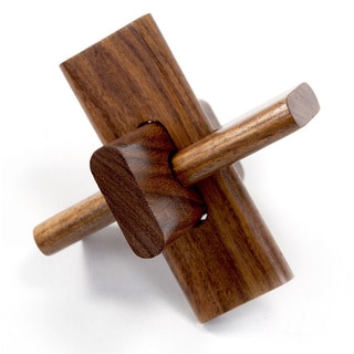 Tri-Piece Wooden Puzzle (India)