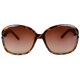 Journee Collection Women's Black/Tortoise Fashion Sunglasses