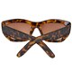 Journee Collection Women's Black-and-Tortoise Wide Frame Fashion Sunglasses