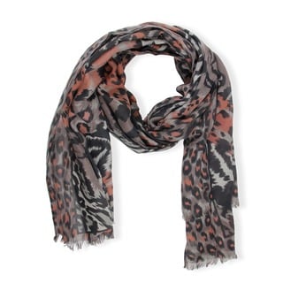 Saachi Women's Animal Print Scarf (China)-Image