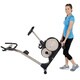 Exerpuetic 3000 Mobile App Tracking Magnetic Upright Bike