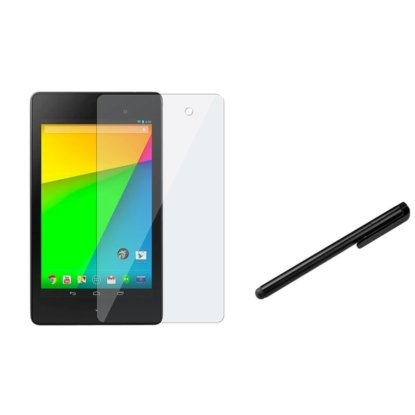 BasAcc Black Stylus/ Screen Protector for Google New Nexus 7