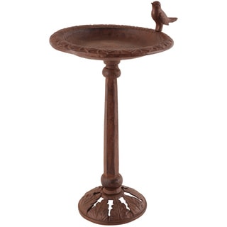 See Reviews Esschert Design Cast Iron Birdbath on Stand