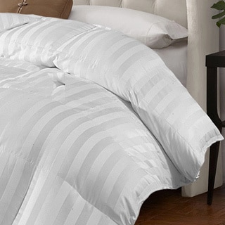 Compare Price Oversize All Season Cabana Stripe Down Alternative Comforter