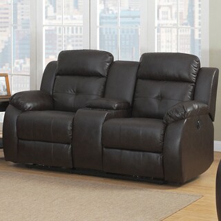 Buy  Troy Dark Brown Power Reclining Loveseat