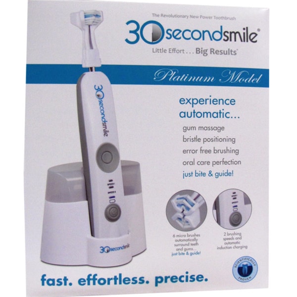 30second Smile Power Toothbrush Overstock Shopping Big Discounts