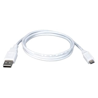 QVS Micro-USB Sync & Charger Cable for Smartphone, Tablet, MP3, PDA a