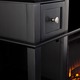 Upton Home Nixon Black Media Console/ Stand Electric Fireplace