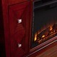 Upton Home Baxter Cherry Media Console/ Stand Electric Fireplace