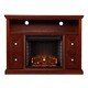 Upton Home Baxter Cherry Media Console/ Stand Electric Fireplace