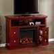 Upton Home Baxter Cherry Media Console/ Stand Electric Fireplace