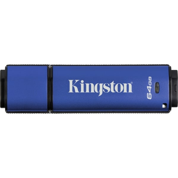 Kingston 64GB DataTraveler Vault Privacy 3.0 USB 3.0 Flash Drive
