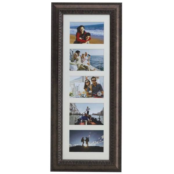 Melannco Bronze 5 Opening Matted Collage Frame Melannco Photo