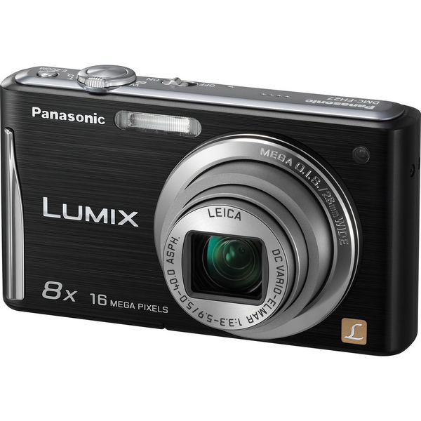 Panasonic Lumix DMC-FH27 16.1MP Black Digital Camera