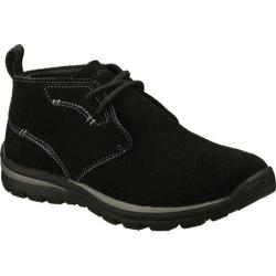 Men's Skechers Relaxed Fit Superior Up Word Black-Image