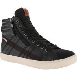 (>_<)  Men's Diesel D-Velows D-String Black/Anthracite/Licorice