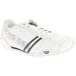 Best Shopping Men's Diesel Harold Solar Leather White/Blue Night