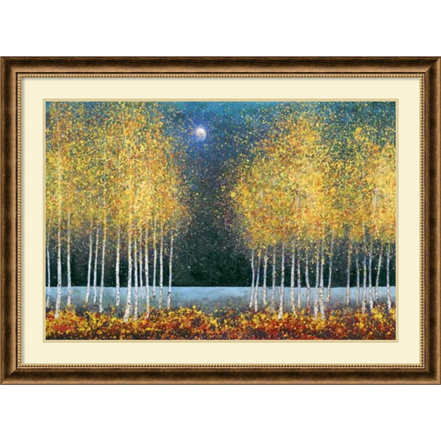 Buy Cheap Melissa Graves-Brown 'Blue Moon' Framed Art Print 44 x 33-inch