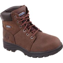 Men's Skechers Work Relaxed Fit Workshire ST Dark Brown-Image