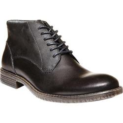 (^.^)/  Men's Steve Madden Garisonn Black Leather