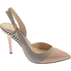 Women's Carolinna Espinosa Elaine Light Grey/Light Pink Leather-Image