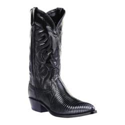 Compare Price Men's Dan Post Boots Teju Lizard R Toe Black