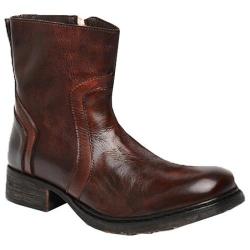 ( ._.) Men's Bed Stu Lassen Teak Rustic Leather