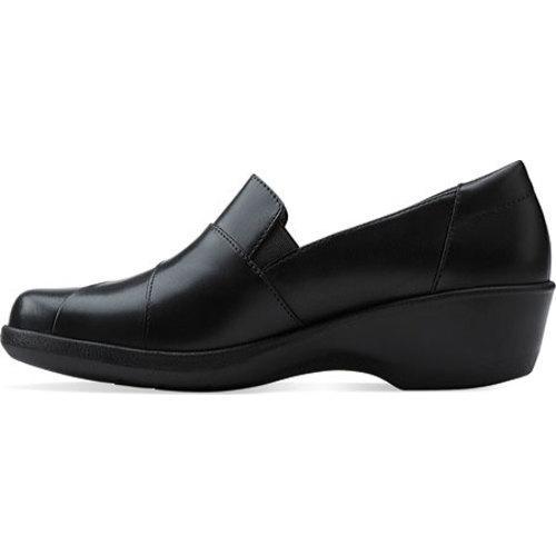 Women's Clarks Esha Marigold Black Leather
